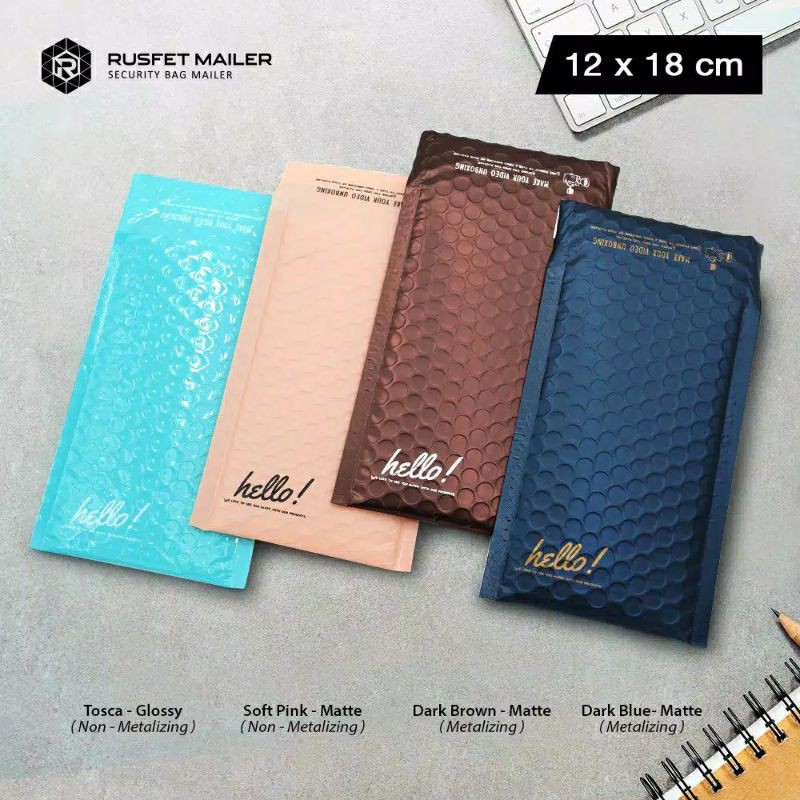 

Bubble Mailer / Amplop Bubble / Bubble Polymailer Amplop Plastik Premium