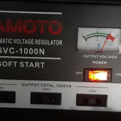 Stabiliser SAMOTO 1000 SVC1000 SVC-1000VA stavolt stabilizer