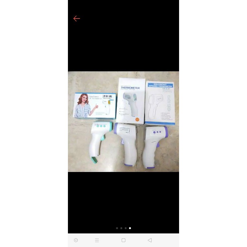 Termometer Thermometer gun digital infrared