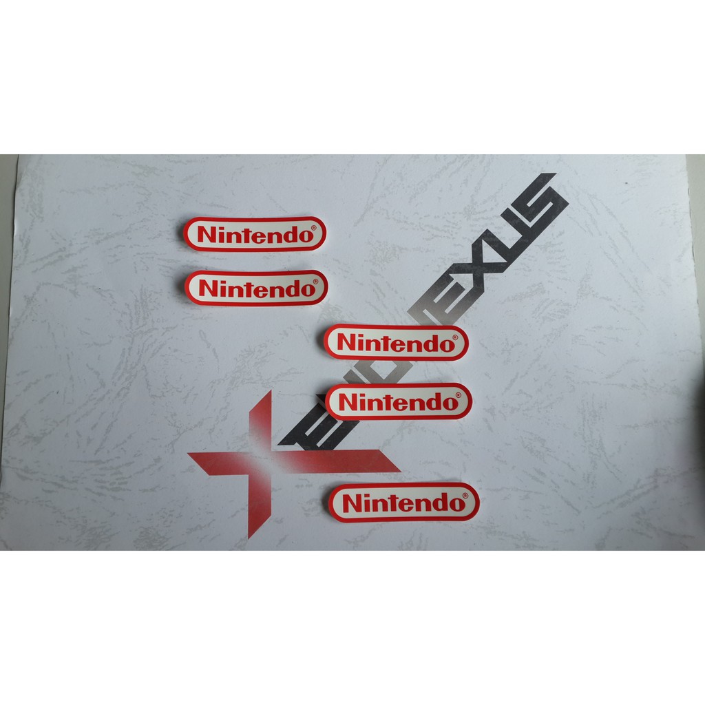 

Jual murah stiker Logo Nintendo