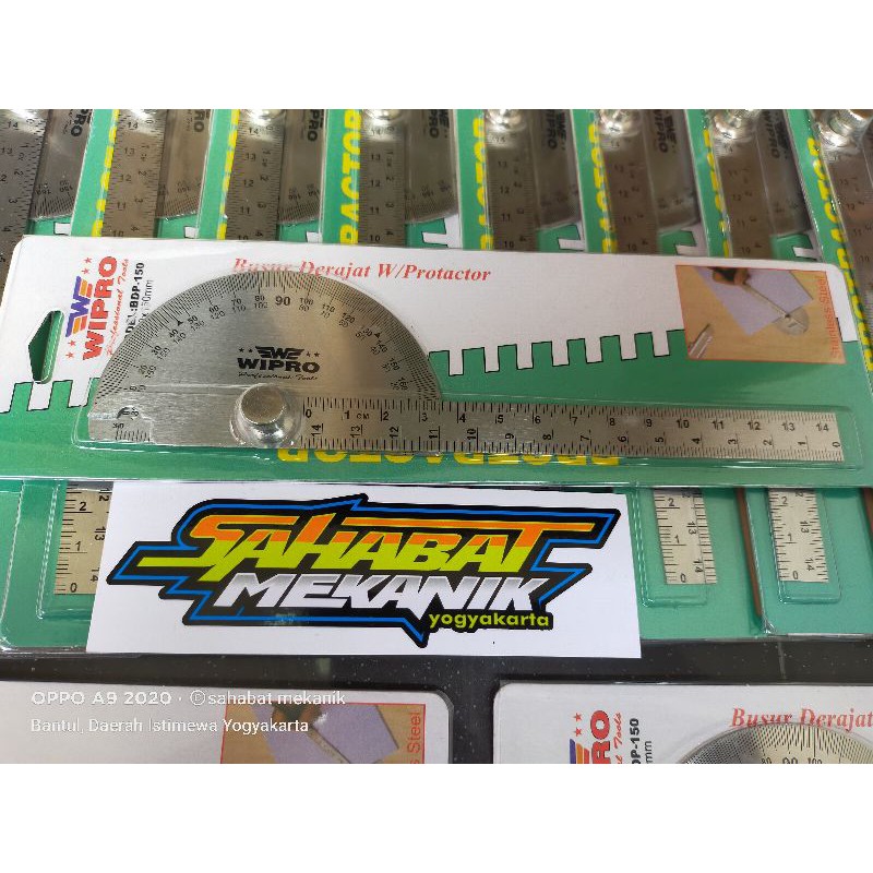 busur derajat protractor