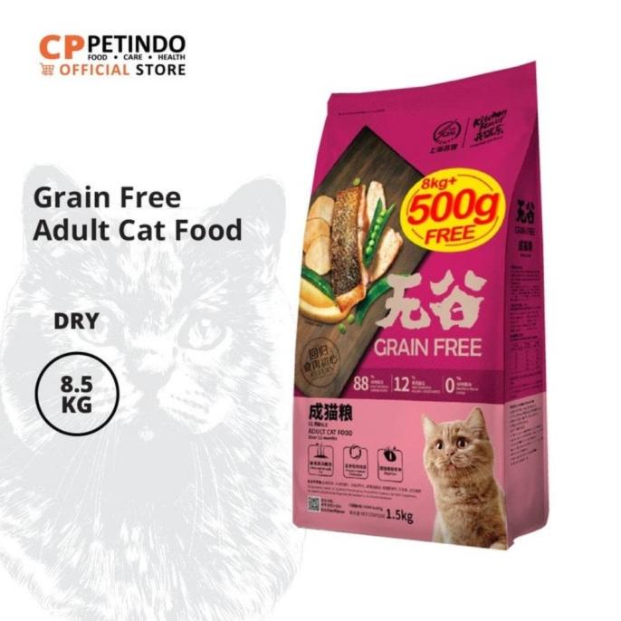 

Grab Gojek Only/Kitchen Flavor Grainfree Adult Food 8Kg/Catfood Adult