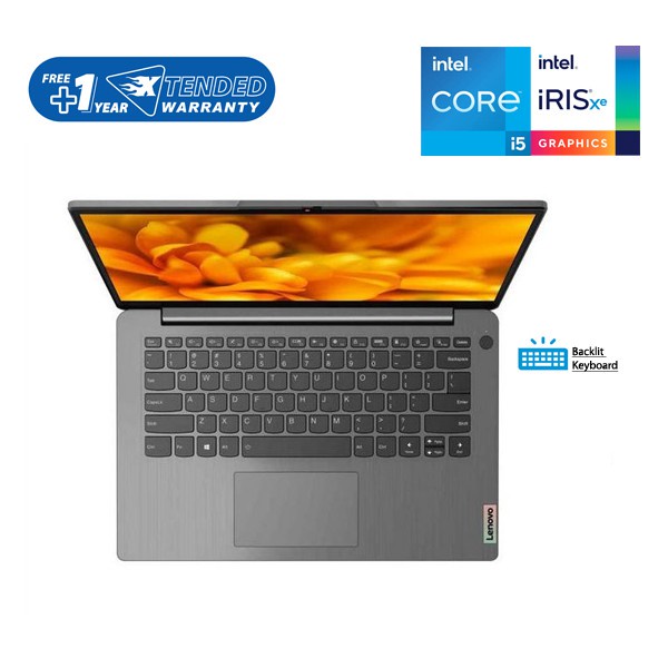 LENOVO IdeaPad Slim 3i 14 i5 1135G7 16GB 512ssd MX350 2GB 14.0FHD Windows11+OHS ORI 2YR PREM+ADP GRY -82ID