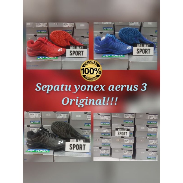 SEPATU BADMINRON YONEX AERUS 3 ORIGINAL