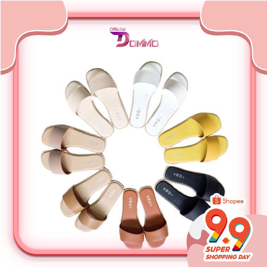 [LOKAL] DOMMO - D5076 SENDAL FLIP FLOP PRICILIA DAFF 08