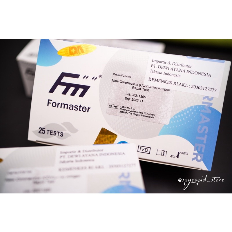 FORMASTER Nasal Antigen exp 2023