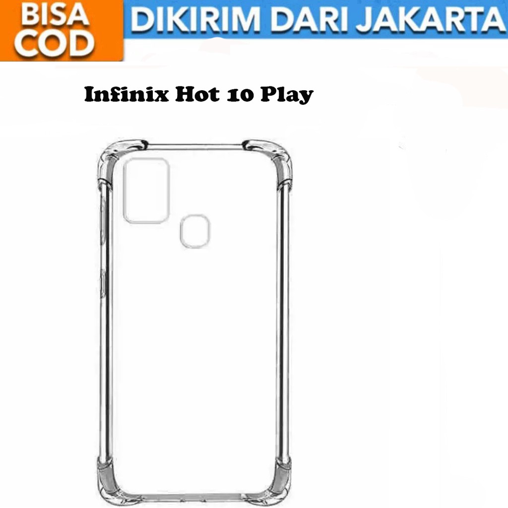 Casing Infinix Hot 10 Play Anti Crack SoftCase