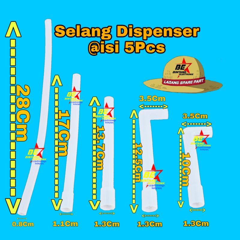 Selang dispenser slang dispenser 1 set