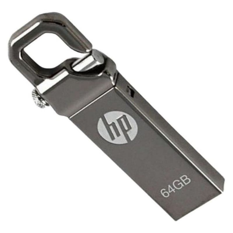 Flasdisk HP Metal 64 GB KHUSUS PARTAI / GROSIR