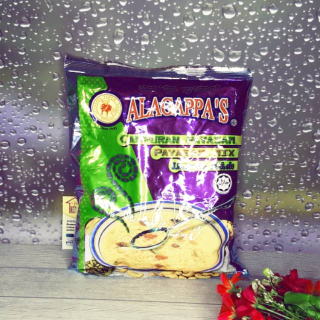 

Alagapas Campuran Payasam Mix 300gr / Makanan Khas India / Tepung Instans