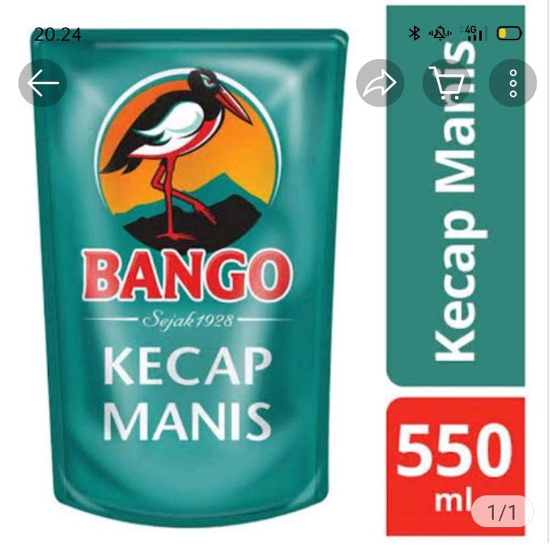 

KECAP BANGO REFIL 550ML,