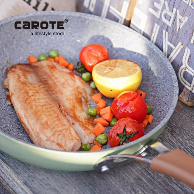 Wow Carote Bio Green Fry Pan With Lid 28 Cm Sale