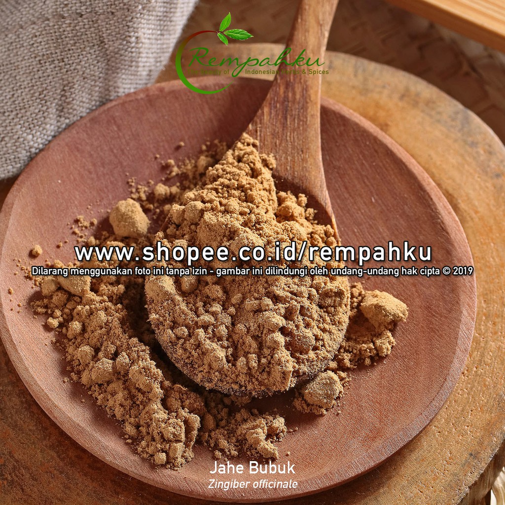 

Rempahku - JAHE BUBUK 10gr Sample Ginger Powder Minuman Herbal Jamu