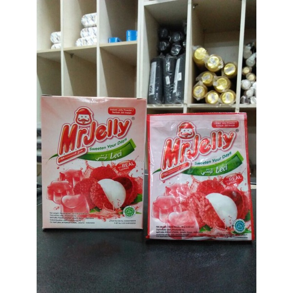 

MrJelly Serbuk Jelly Leci 15gr