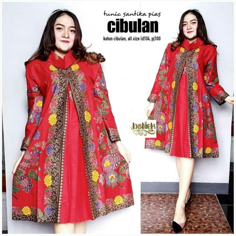 TUNIK BATIK ANTI LUNTUR ASLI PEKALONGAN