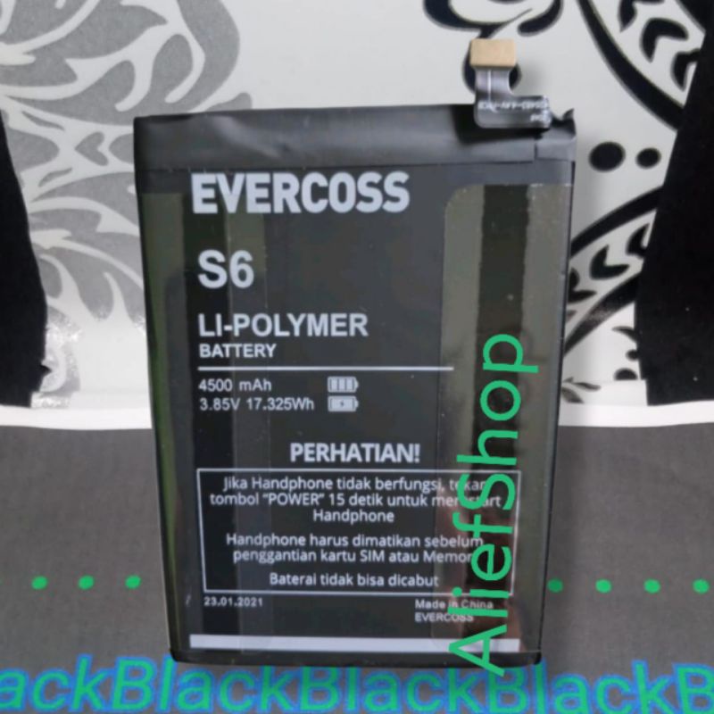 Batrai Evercoss Tera S6 Batre cros ram 4/32 Baterai Ever cross S 6 Tera Battery Original