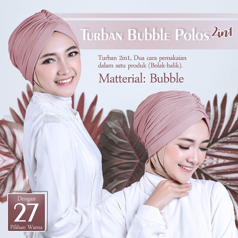 Turban Bubble Polos 2in1