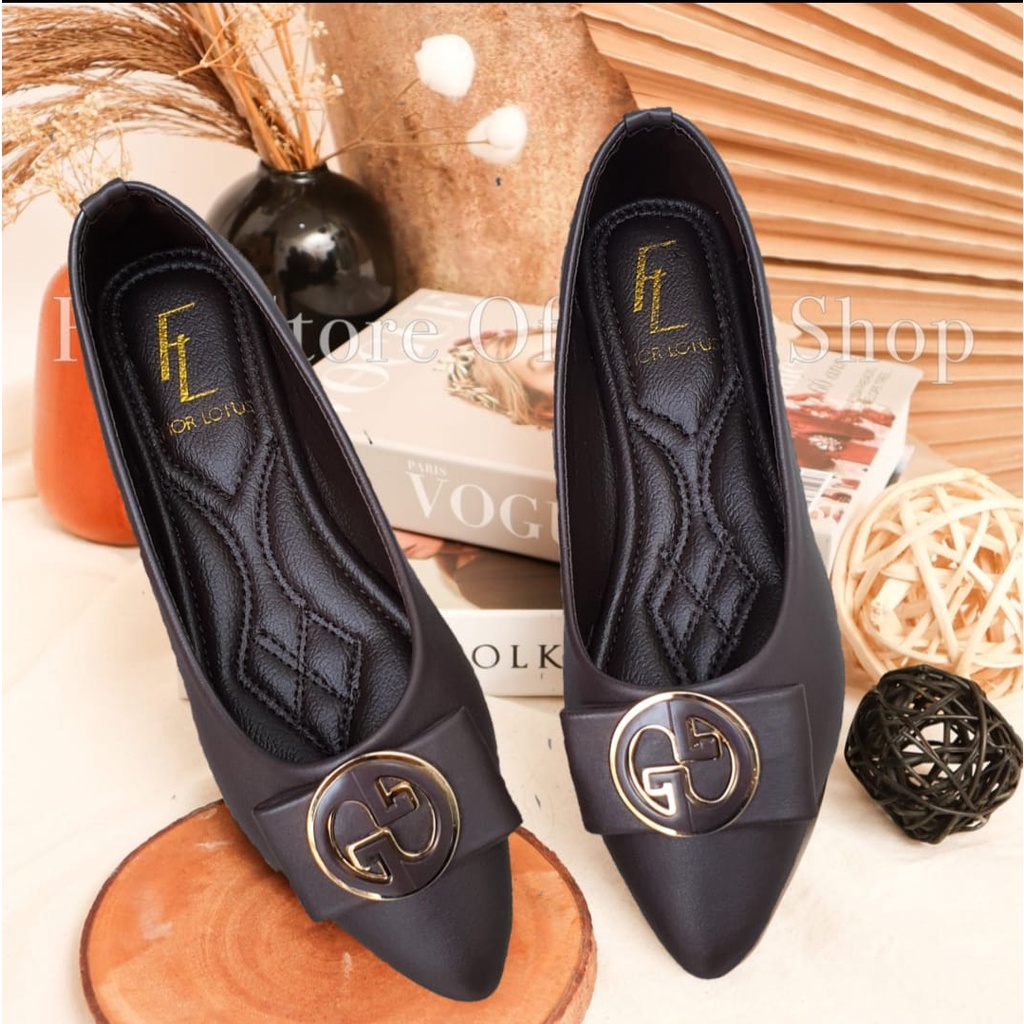 FIOR LOTUS Ballevina V.2 Pointed Toe Ballet Flat AR 17 - Fior Store