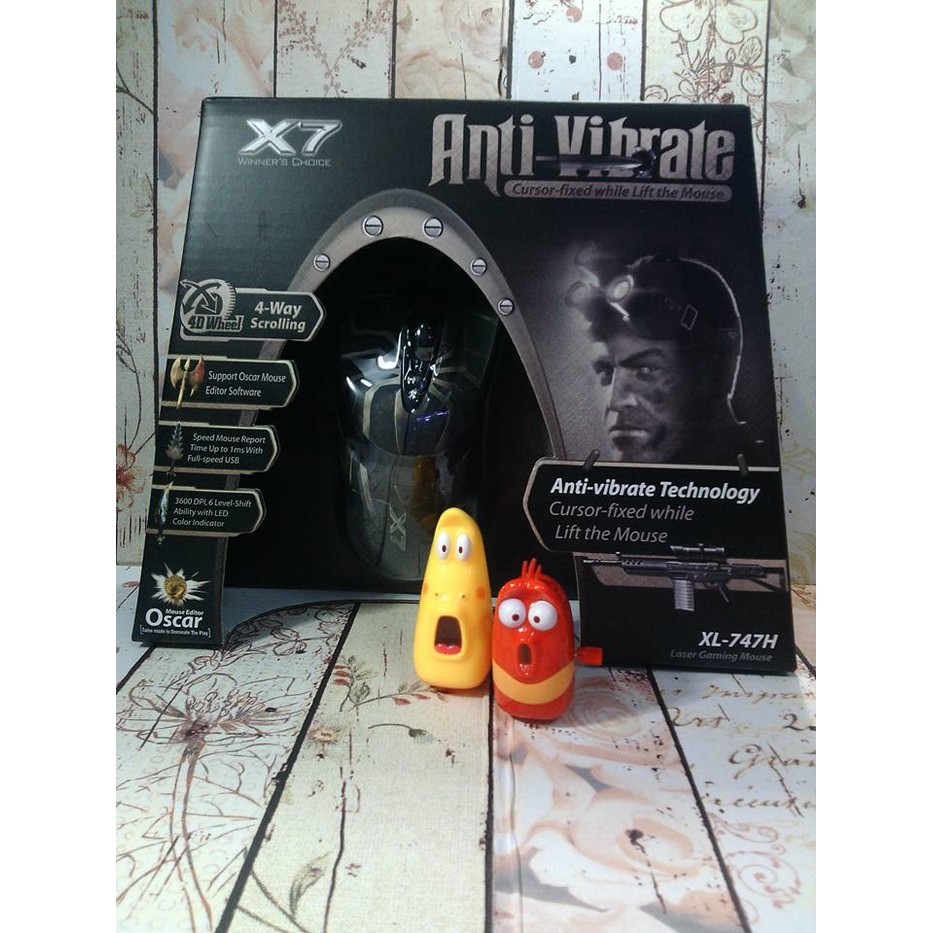 Mouse Gaming Macro A4Tech X7 XL-747H spider