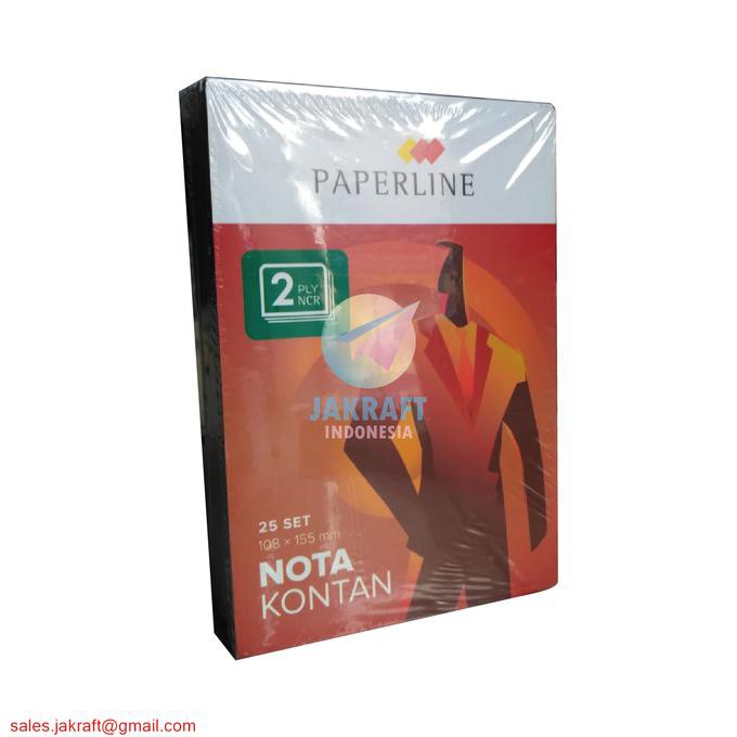 

Buku Nota Bon Kontan Paperline Kecil 2 Rangkap NCR Murah Praktis Laris SALE