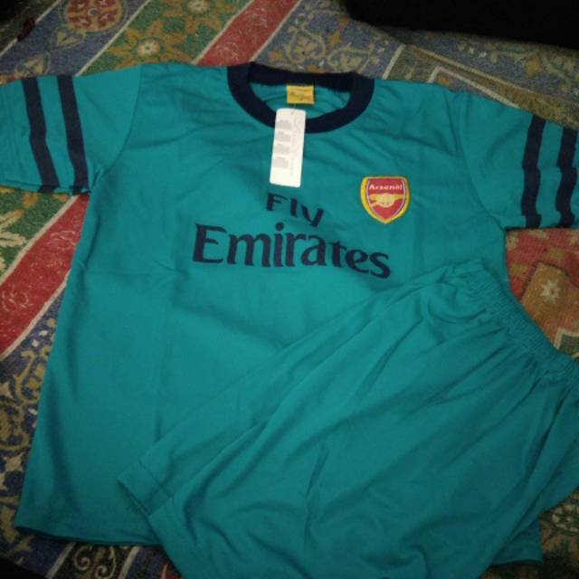 Setelan anak jersey arsenal away tosca 2018/2019