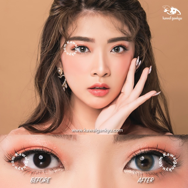 KawaiGankyu softlens - Princess desire ocean (1botol)