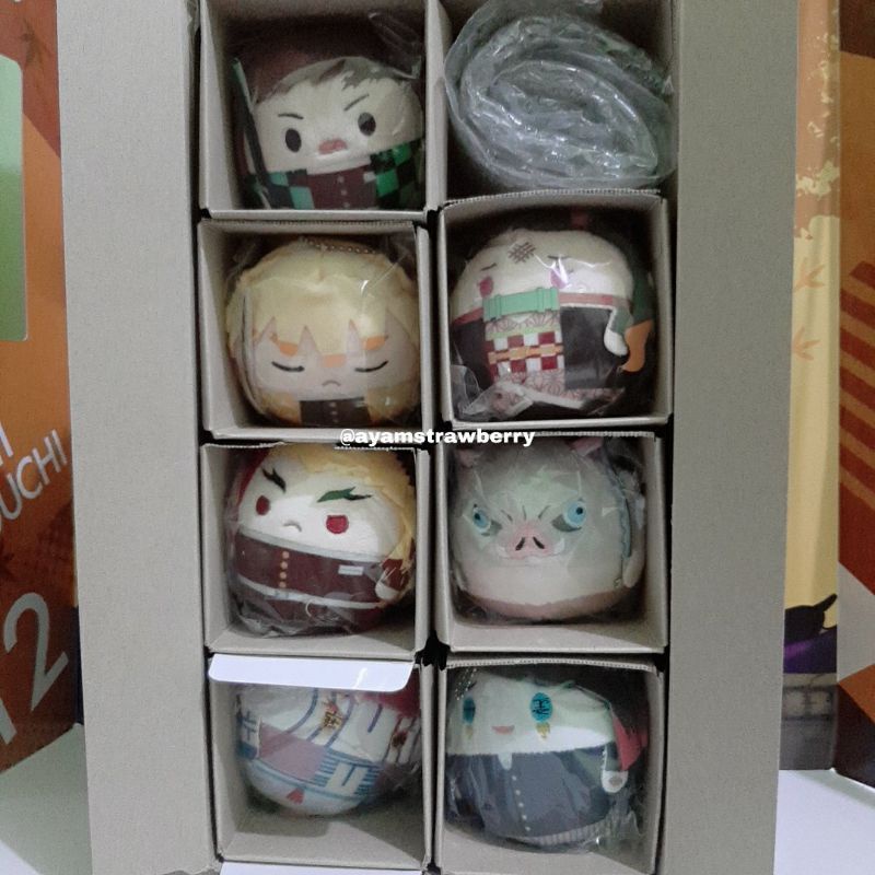 READY Boneka Kimetsu no Yaiba Fuwakororin Rengoku Tanjiro Nezuko Zenitsu Inosuke Akaza Enmu