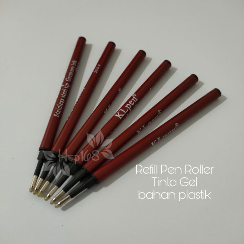 

Isi Ulang Pen {Refill Roller} Plastik | Refill Pulpen Gel | Isi Pen Cair | Tinta Gel Warna Hitam