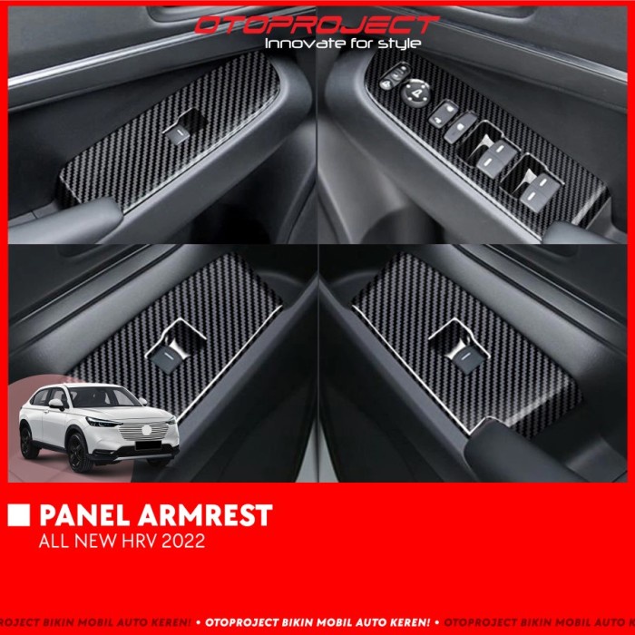 Cover Panel Armrest Pintu Mobil All New HRV 2022