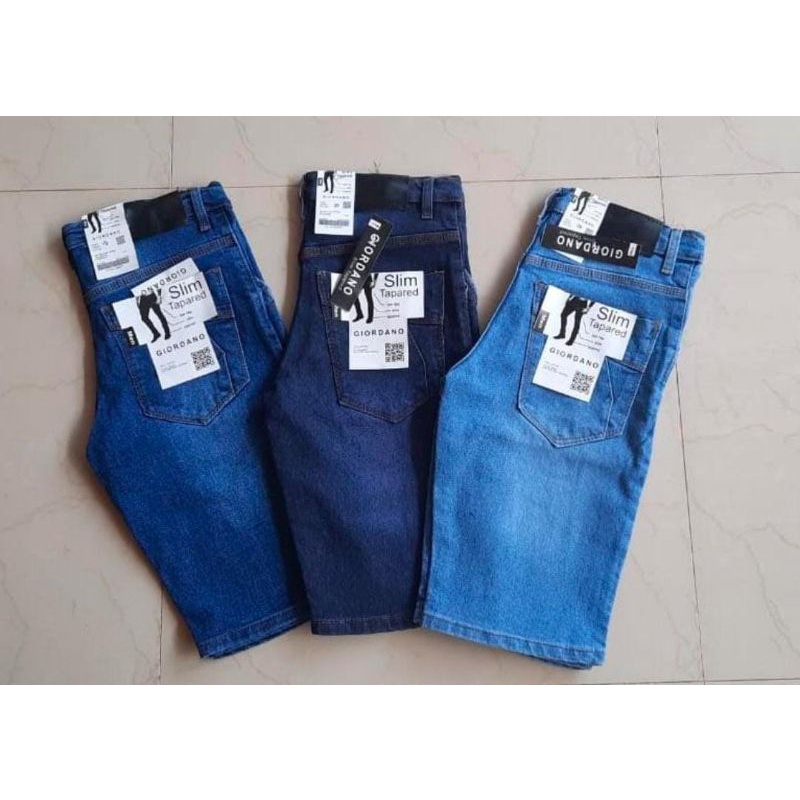 BIG SIZE 27-38 CELANA JEANS PENDEK PRIA COWOK LAKI LAKI DEWASA JUMBO DISTRO CELANA PRIA SANTAI JINS DENIM CELANA LEPIS PRIA TERBARU MURAH UKURAN JUMBO