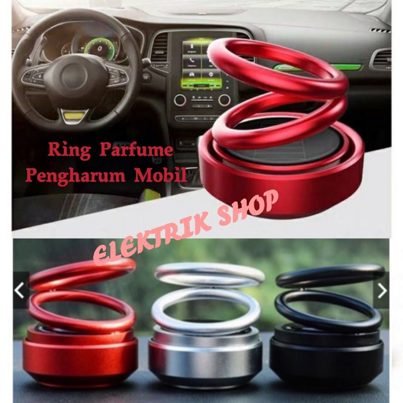 PENGHARUM MOBIL UNIK PAJANGAN / RING PARFUME PENGHARUM MOBIL