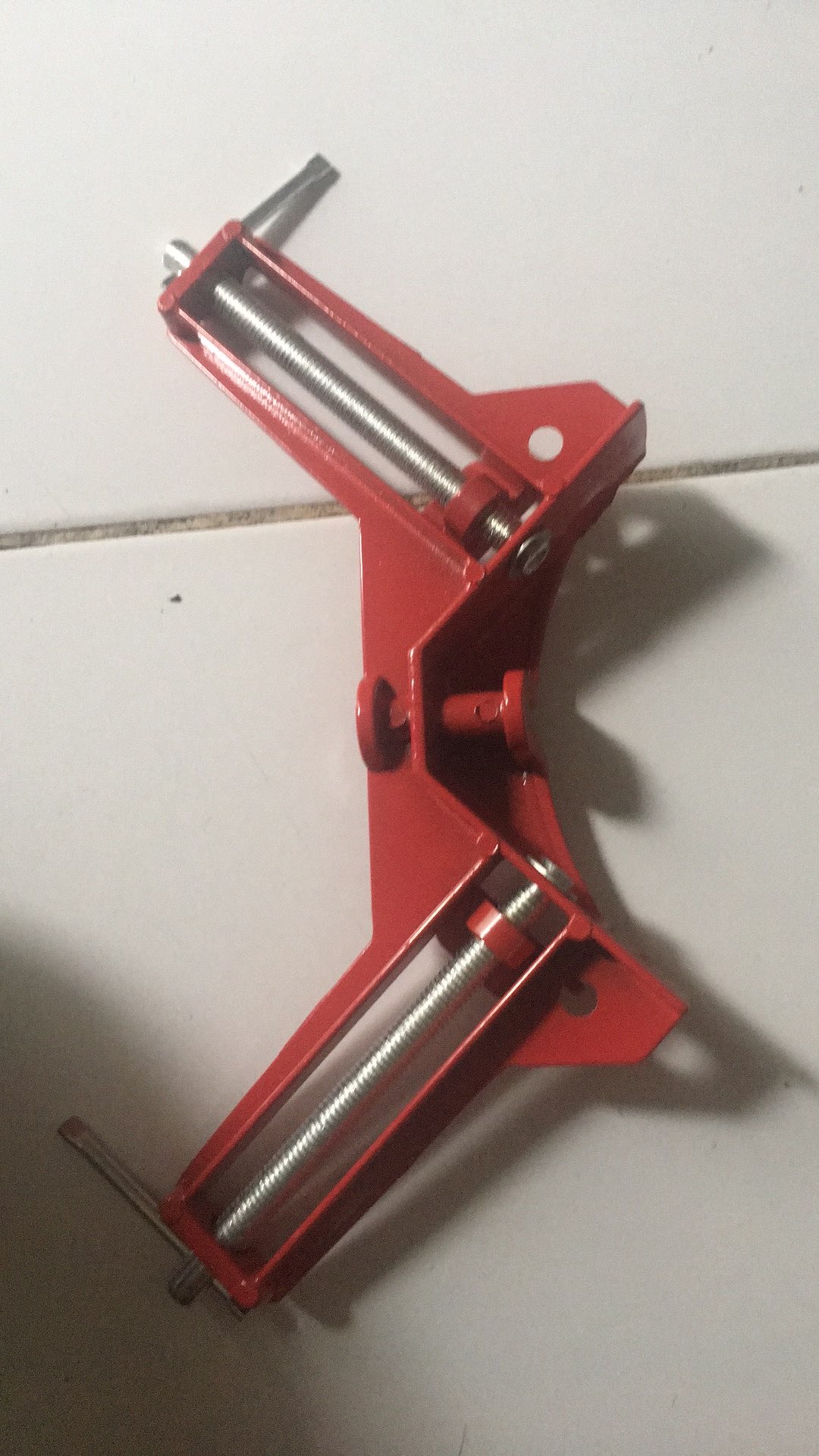 Clamp Corner Catok Mitre Siku Sudut 3 Inch Klem Sudut Rrt / Catok Pojok Merah