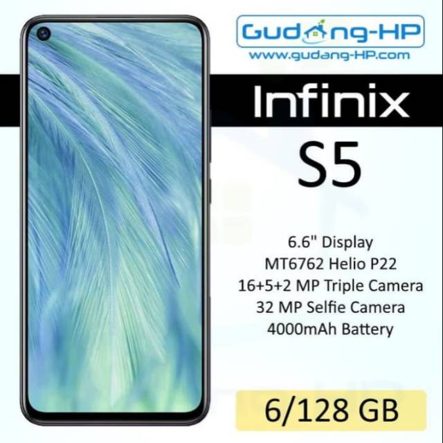 Infinix s5 ram 6gb internal 128gb original garansi resmi indonesia