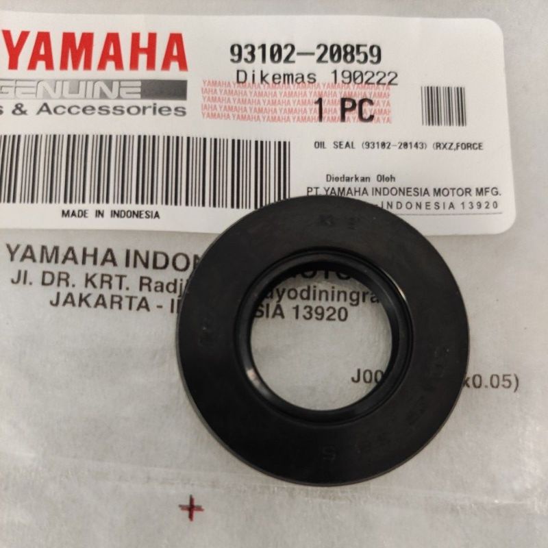 seal Sil oli pil as gear ger gir depan YAMAHA Alfa - Fizr - F1ZR - Force 1 ORIGINAL 93102-20859