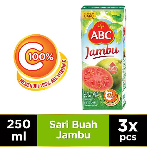 

ABC Jus Jambu 250 mL x3