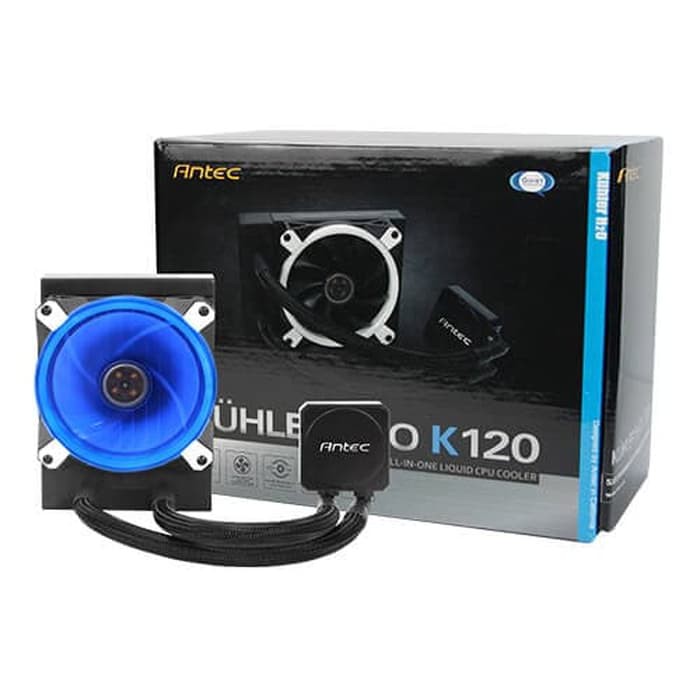 "Antec Kuhler H2O K120 120mm Radiator - Single LED Fan"