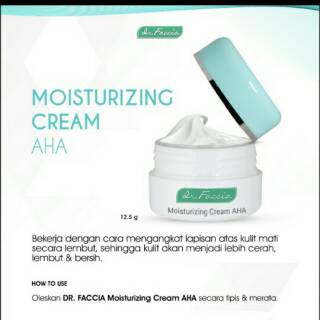 Dr Faccia moisturizing cream AHA (flek)