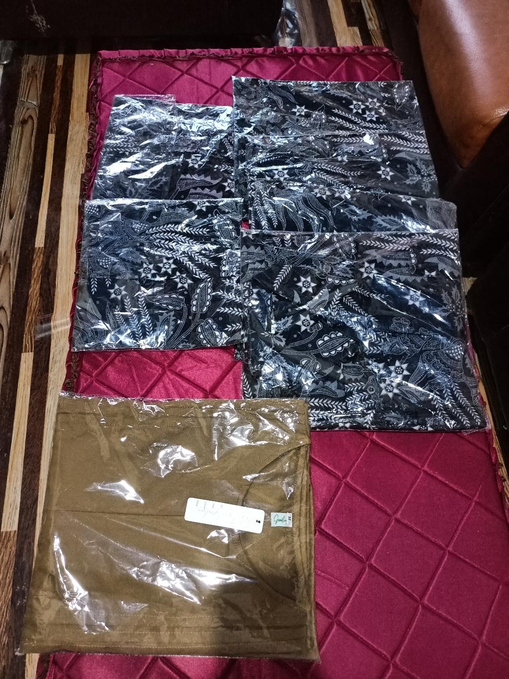 Size M L Xl Xxl Xxxl Bswart Batik Hrb026 Kenongo Hem Pendek Padi Pekalongan M L Xl Batik Pria Murahl