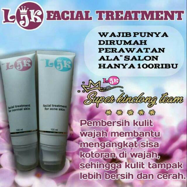 Facial Treatment LJK by Zamzam / Facial LJK / cream zamzam