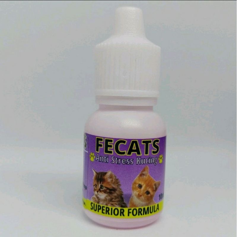 Obat Kucing Anti Stres Penghilang Stress Kucing Cat Kitten Fecats Ampuh