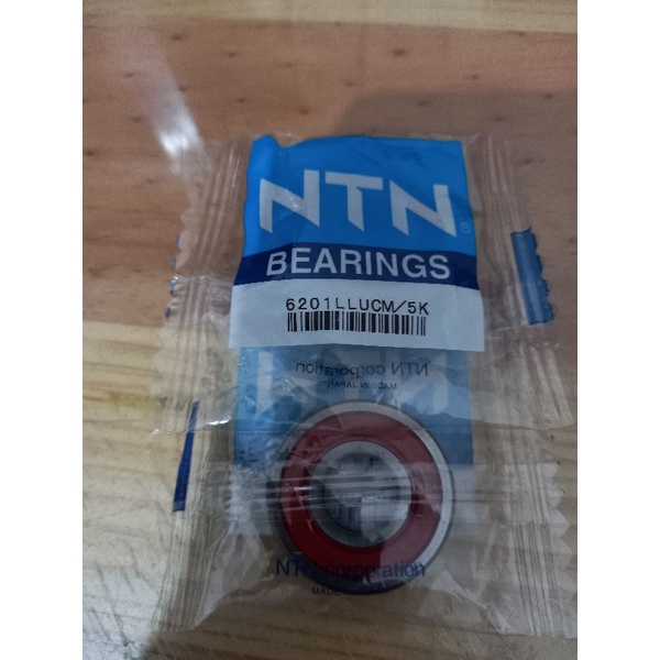 Ball bearing 6201 2RS - 6201 LLU NTN Original