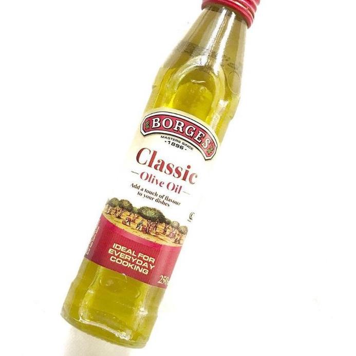 

Kualitas Bagus Borges Extra virgin Olive oil Extra Light Olive oil Classic olive oil 250ml