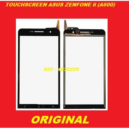 Sparepart Touch Touchscreen Asus Zenfone 6 (A600) Black Ori 902472 Laptop Notebook
