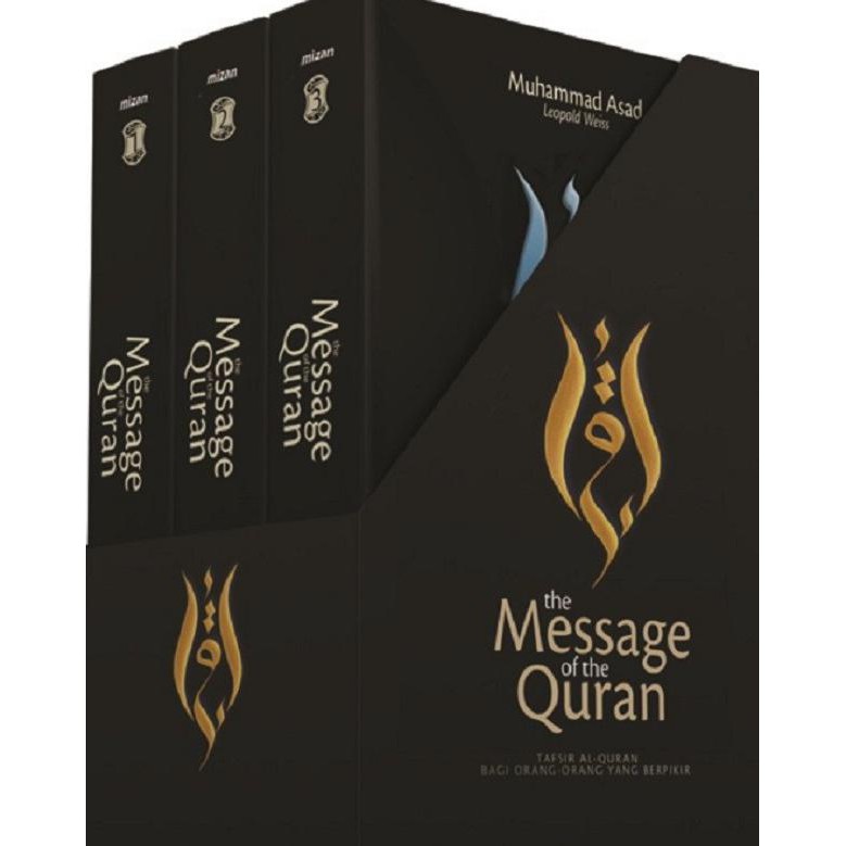 READY-STORE BUKU THE MESSAGE OF THE QURAN - TAFSIR ALQURAN MUHAMMAD ASAD