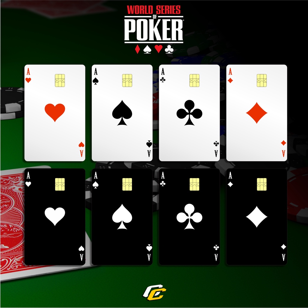 

STICKER PELINDUNG KARTU SKIN CARD GARSKIN ATM SIM KTP E-MONEY STIKER MOTIF REMI POKER KARTU AS LEM KUAT ANTI GORES