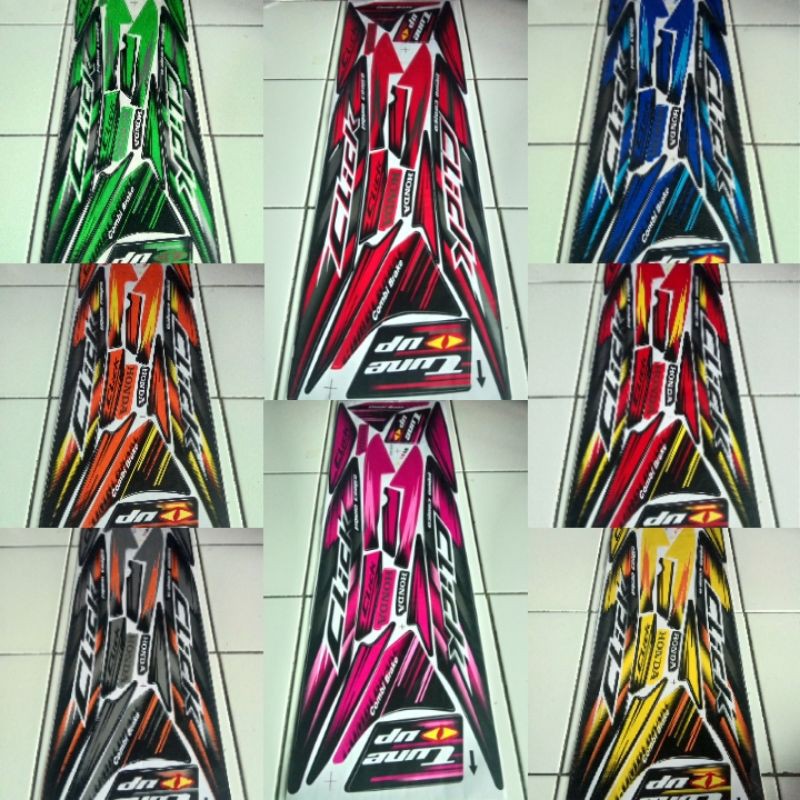 Jual Striping Stiker Lis Variasi Motor Honda Vario 110 CW - Vario Lama