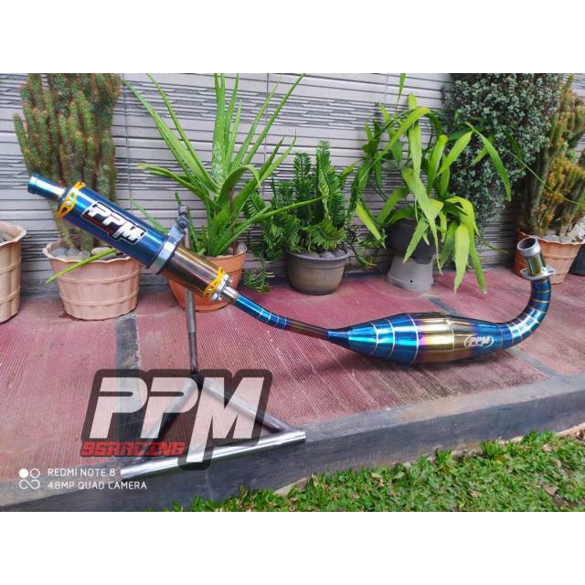 Knalpot bluemoon ninja r rr dan ss Original PPM_95racing