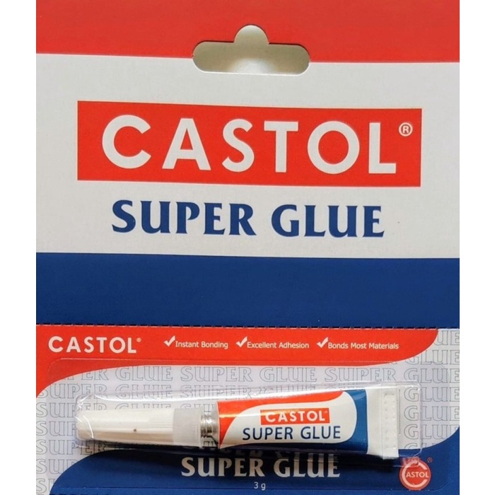 

Lem Castol Glue Super Tube 3 g