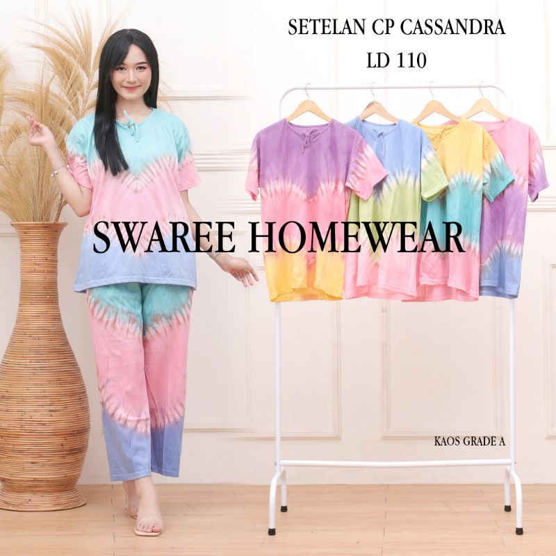 Piyama Wanita Dewasa Setelan Panjang Remaja Perempuan Stelan Celana Casual Kekinian Bahan Kaos Baju Tidur Harga Murah Grosir