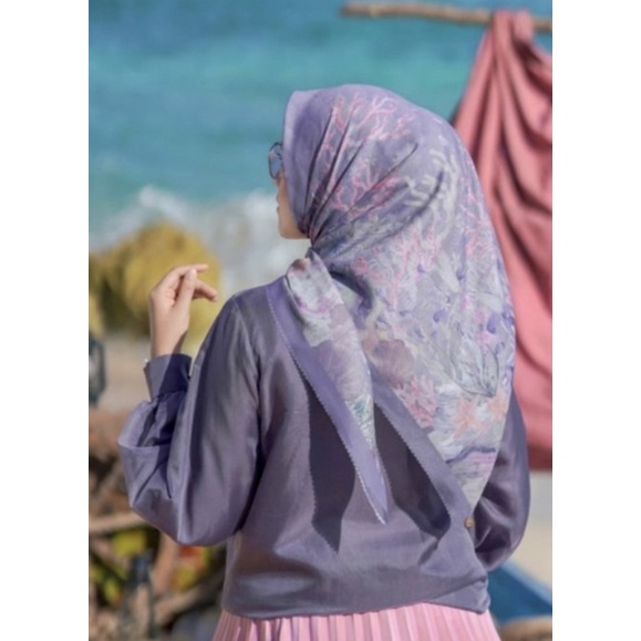 NEW BUTTONSCARVES X DISNEY THE LITTLE MERMAID SERIES LAVENDER